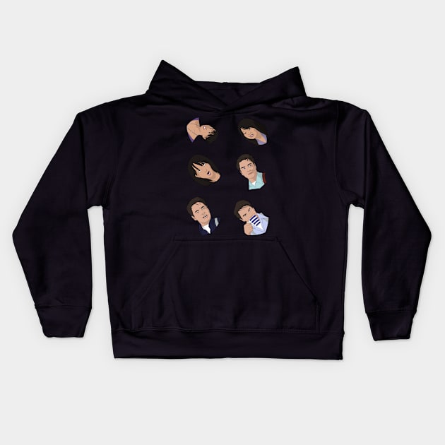 a collection of Jack and Tosh Kids Hoodie by cozsheep